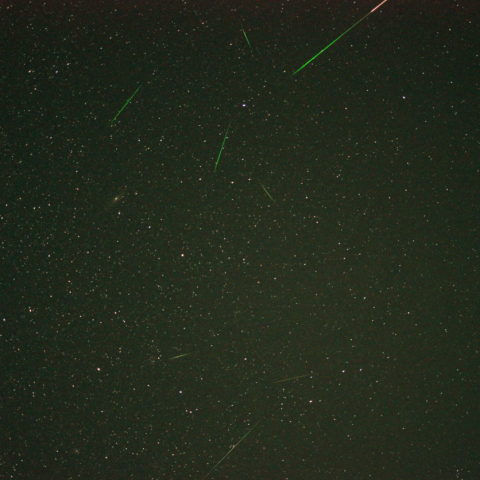 8月9/10日の流星