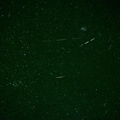 10月1日未明の流星