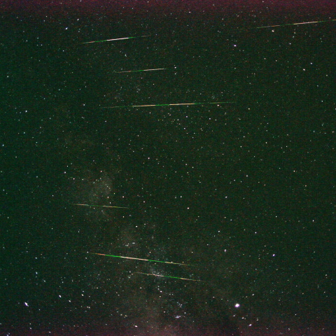 5月6/7日 みずがめ座η流星群