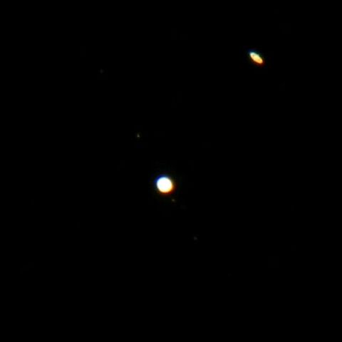 木星・土星・ガリレオ衛星大接近