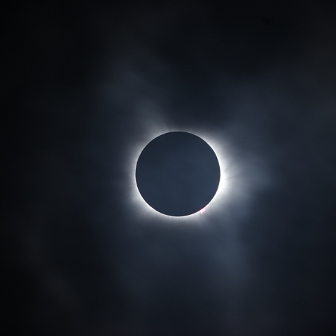 インドネシア　皆既日食