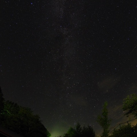 ペルセウス座流星群2018茶臼山高原