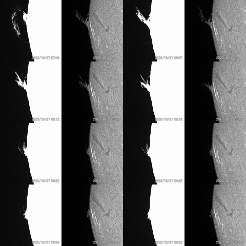 太陽フレア 2023/10/27