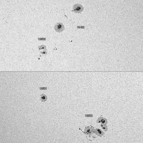 太陽黒点 2023/11/27