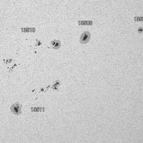 太陽黒点 2023/12/06