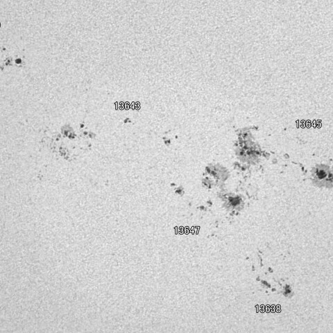 太陽黒点 2024/04/20