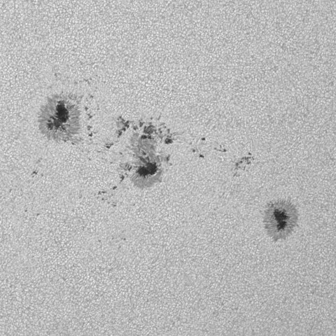 太陽黒点 2024/04/28