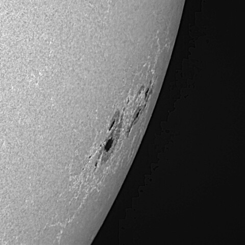 太陽黒点(活動領域13713) 2024/06/24