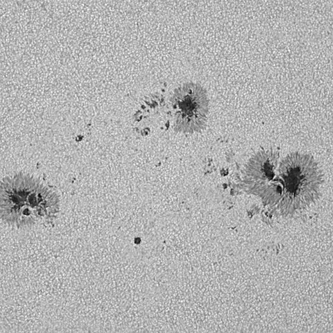 太陽黒点(活動領域13852&13854) 2024/10/14