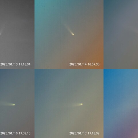 アトラス彗星(C/2024 G3) 2025/01/13～18
