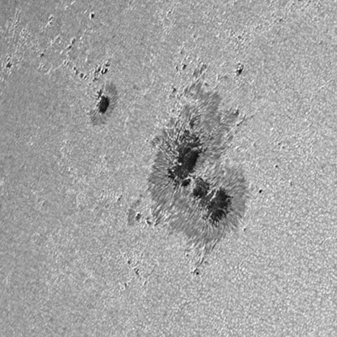 太陽黒点(活動領域14100) 2025/05/28