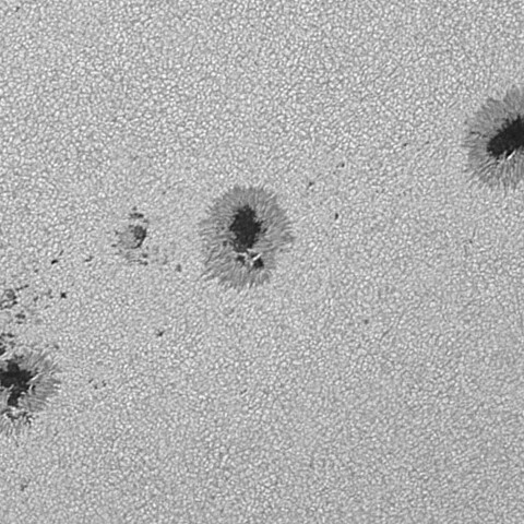 太陽黒点(活動領域14211&14213) 2025/09/09