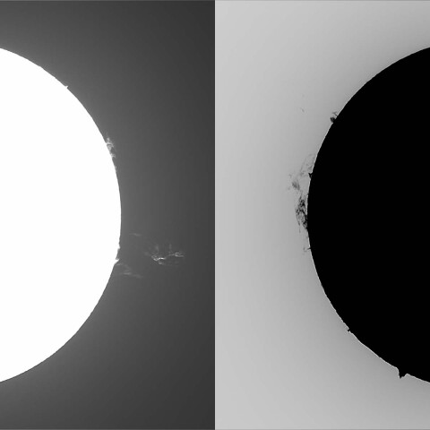 太陽プロミネンス 2025/09/22