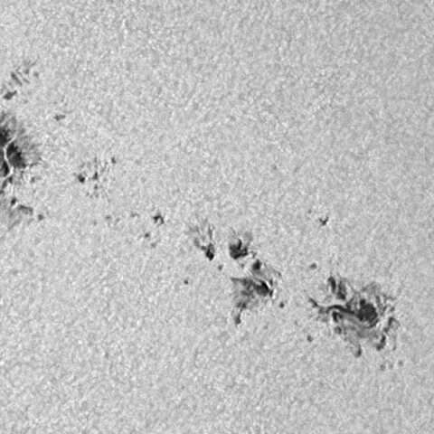 太陽黒点(活動領域14420) 2026/04/28