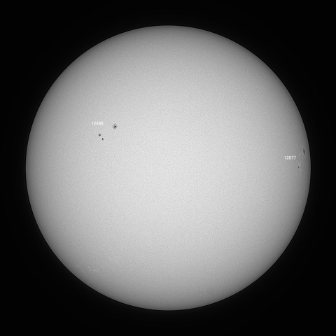 太陽(白色光) 2021/10/2