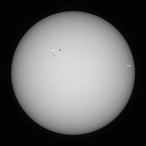 太陽(白色光) 2021/10/3