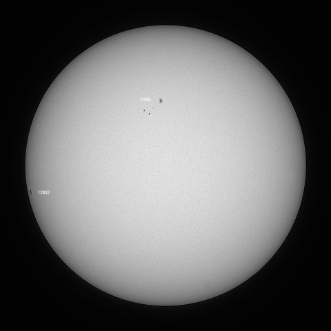 太陽(白色光) 2021/10/4