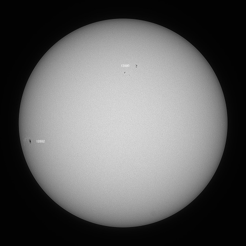 太陽(白色光) 2021/10/5