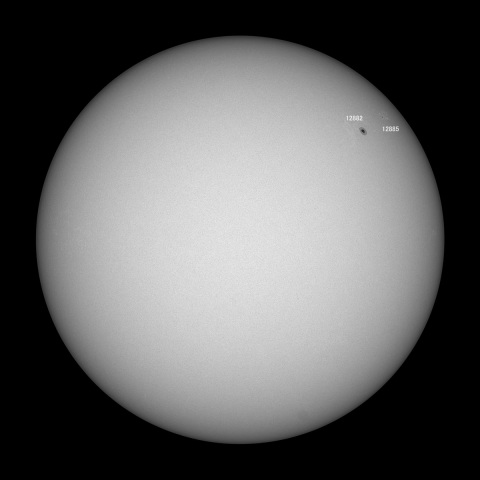 太陽(白色光) 2021/10/14