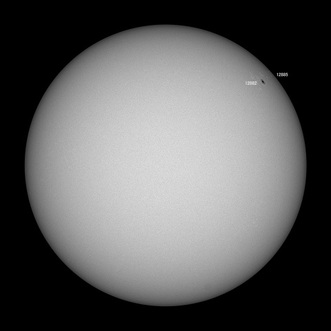 太陽(白色光) 2021/10/15