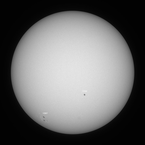 太陽(白色光) 2021/10/24