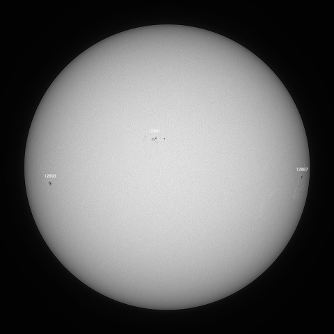 太陽(白色光) 2021/11/2