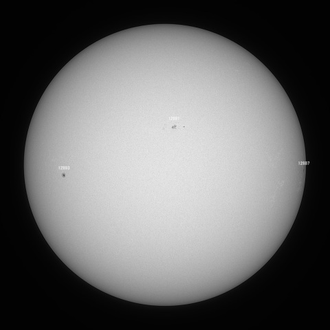 太陽(白色光) 2021/11/3