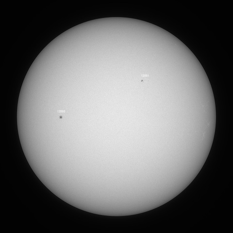 太陽(白色光) 2021/11/4