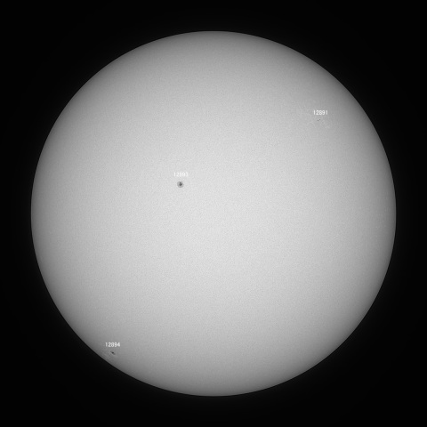 太陽(白色光) 2021/11/6