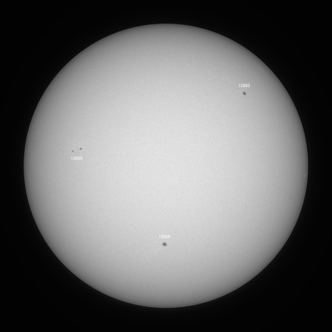 太陽(白色光) 2021/11/10