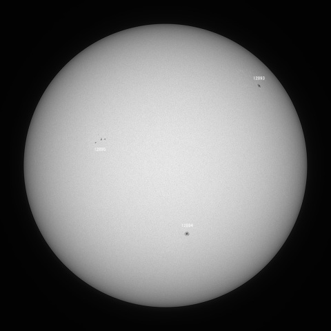 太陽(白色光) 2021/11/11