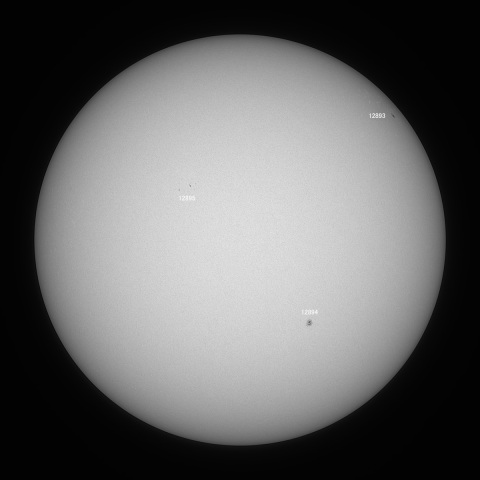 太陽(白色光) 2021/11/12