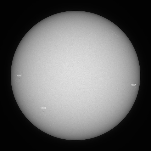 太陽(白色光) 2021/11/17