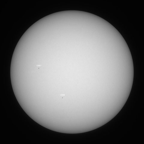 太陽(白色光) 2021/11/19