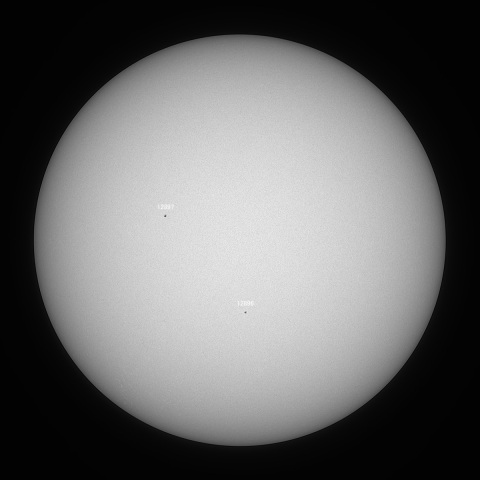 太陽(白色光) 2021/11/20