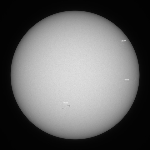 太陽(白色光) 2021/11/26