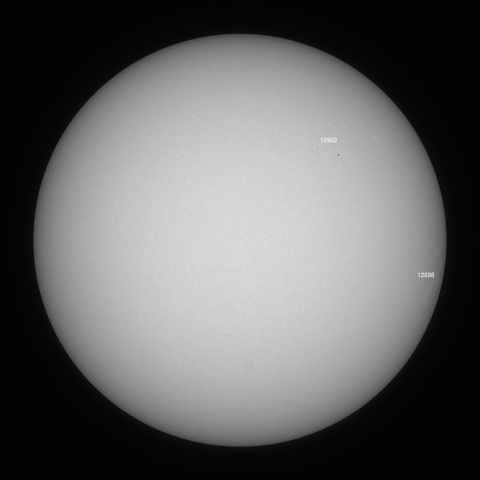 太陽(白色光) 2021/12/03