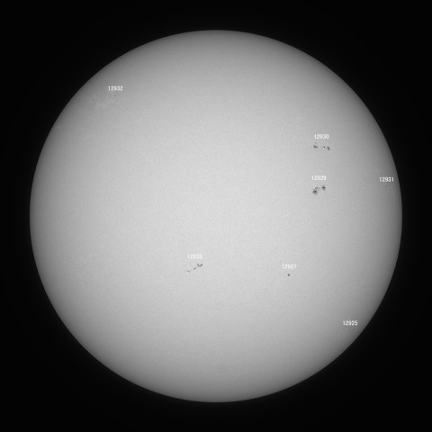 太陽(白色光) 2022/01/17