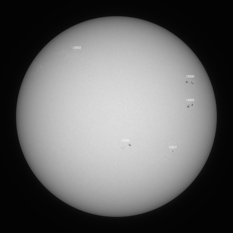 太陽(白色光) 2022/01/18