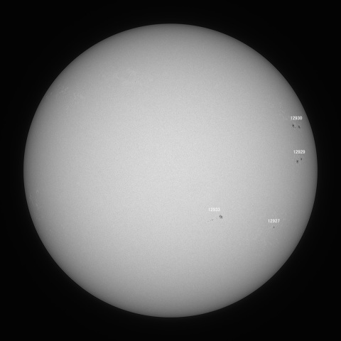 太陽(白色光) 2022/01/19