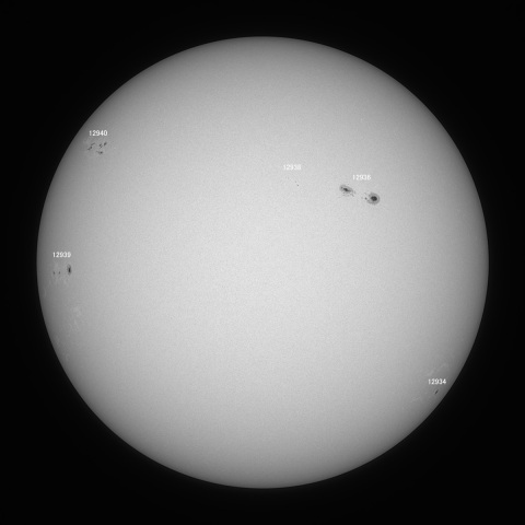 太陽(白色光) 2022/02/01