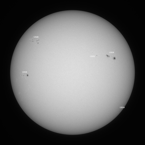 太陽(白色光) 2022/02/02