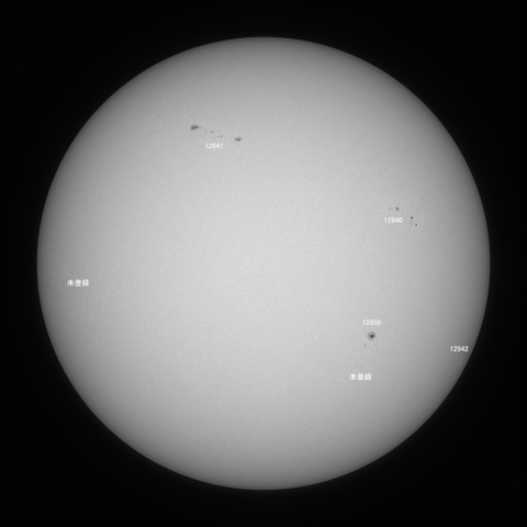 太陽(白色光) 2022/02/08