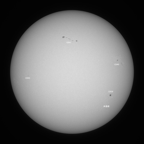 太陽(白色光) 2022/02/09