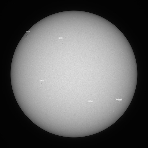 太陽(白色光) 2022/02/21