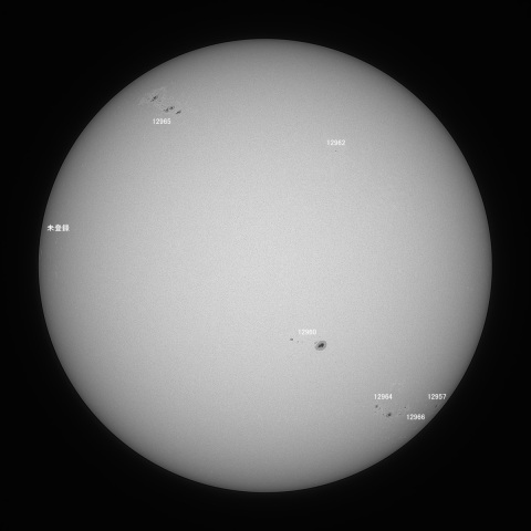 太陽(白色光) 2022/03/11
