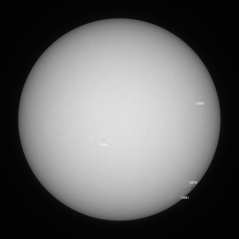 太陽(白色光) 2022/04/09