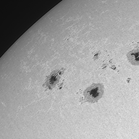 太陽黒点 2022/04/19