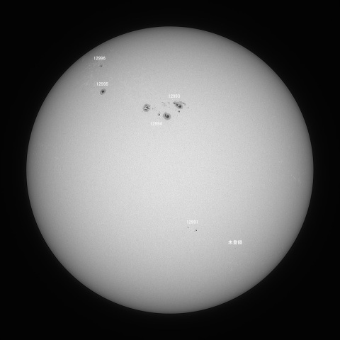 太陽(白色光) 2022/04/22