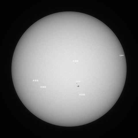 太陽(白色光) 2022/06/28